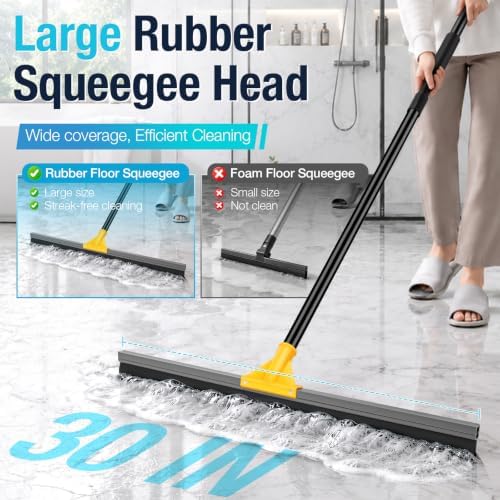 SOBONNE 30" Large Floor Squeegee Broom - Image 3