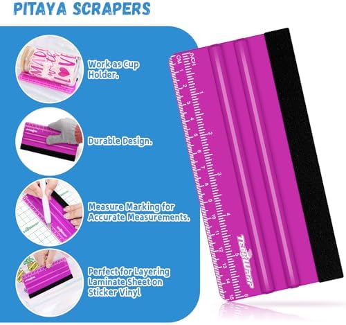 TECKWRAP Professional Felt Squeegee - Image 4