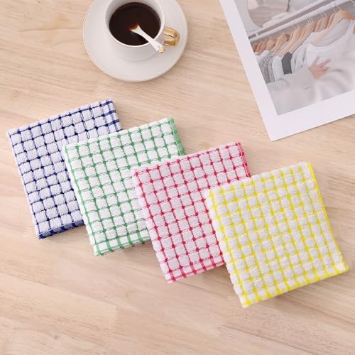 Kitinjoy Cotton 8 Pack Terry Kitchen Dish Cloths - Image 6