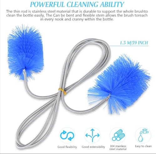 Flexible Long Drain Brush Set, - Image 4