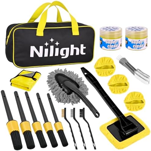 Nilight 15PCS Car Detailing Kit by Nilight