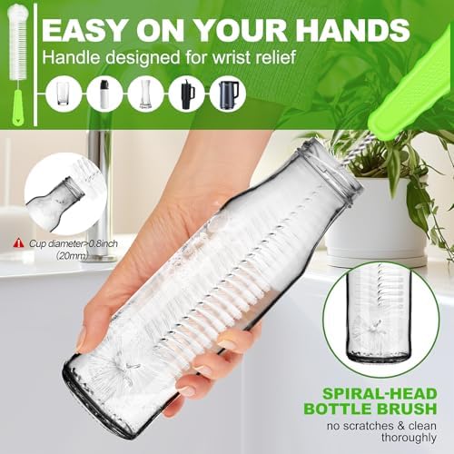 Rnoafmu Bottle Brush Set of 3 - Image 4