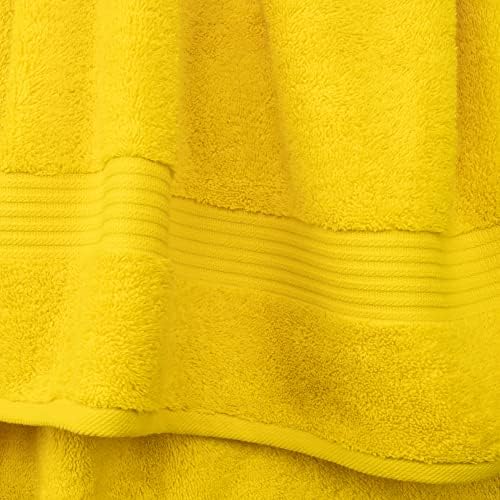 Cotton Paradise 100% Cotton Turkish Towel Set, Soft Absorbent Quick Dry - Image 4