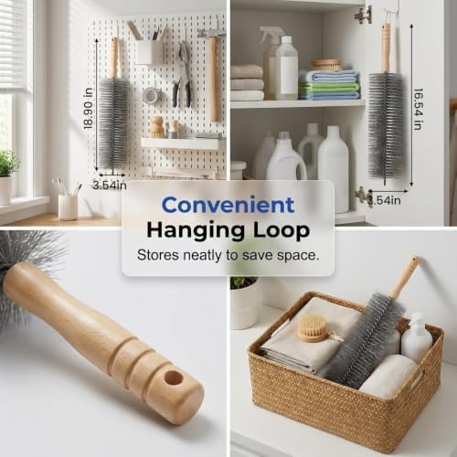 Fan Cleaning Brush with Bendable Microfiber Head, Reusable Dusting Brush - Image 5