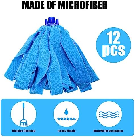 Yaomiao 12 Pcs Microfiber Mop Heads Replacement - Image 5