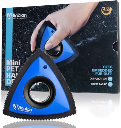 Analan Mini Pet Hair Remover for Car Detailing Dog Hair Tool by ANALAN