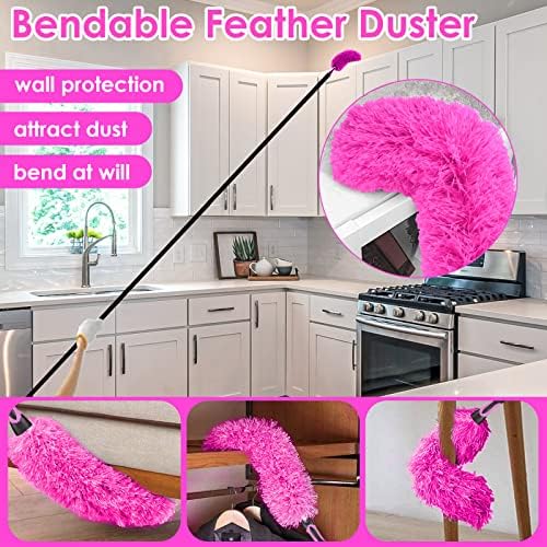 CALBEAU Pink Cleaning Supplies, Duster - Image 3