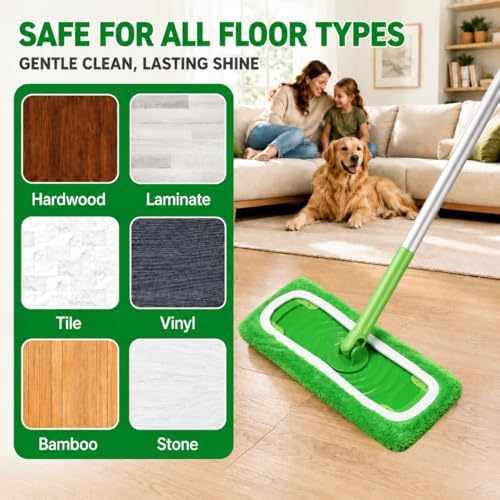 4 Pack Reusable Microfiber Mop Pads Compatible - Image 6