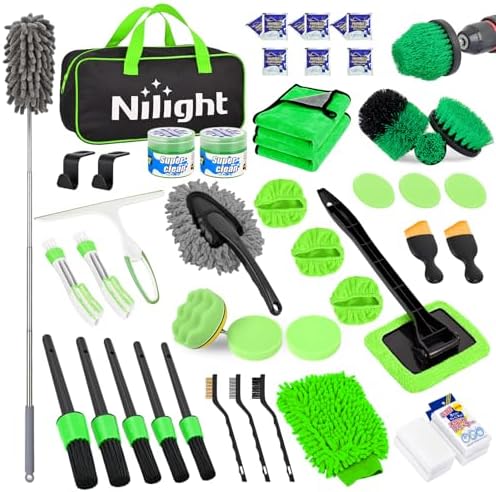 Nilight 52PCS Car Detailing Kit by Nilight