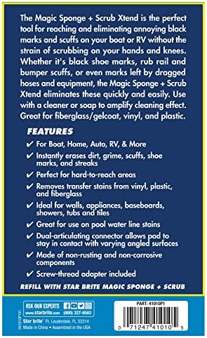 STAR BRITE Ultimate Magic Sponge + Scrub Xtend - Image 2