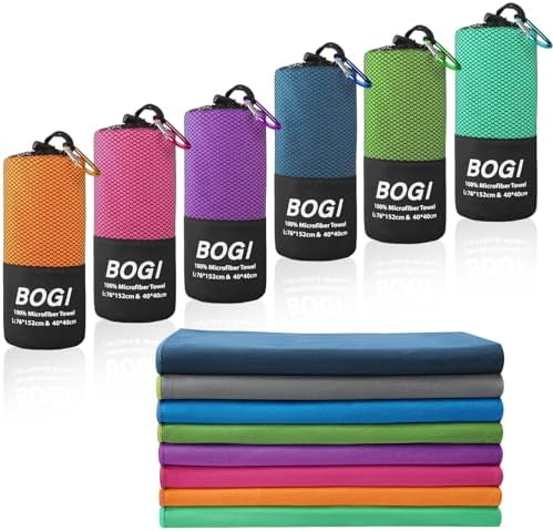 BOGI Microfiber Travel Sports Towel by BOGI