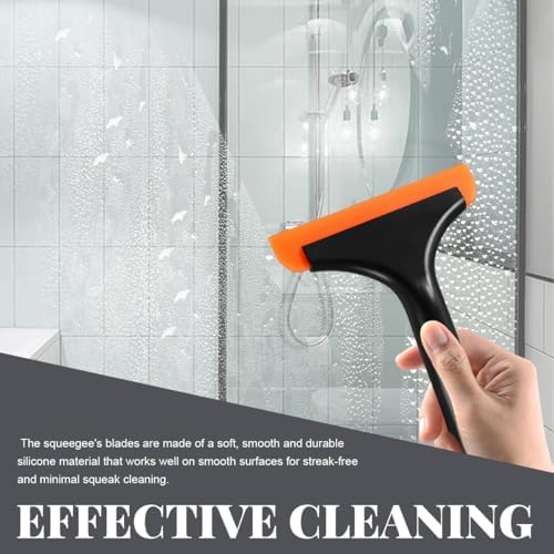 Wevdn Small Silicone Window Squeegee, Car Windshield Silicone Squeegee - Image 4