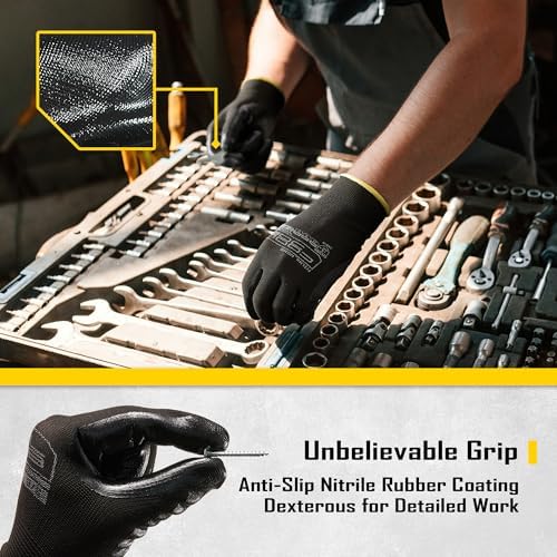 COOLJOB 10/20 Pair Safety Work Gloves - Image 3