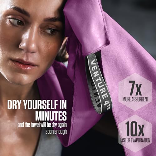 VENTURE 4TH Quick Dry Microfiber Towel - Image 4
