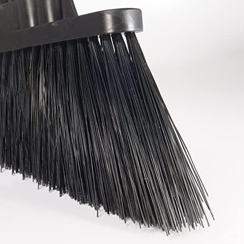 Winco Black Dual Position Angled Broom Head, Commercial-Quality - Image 2