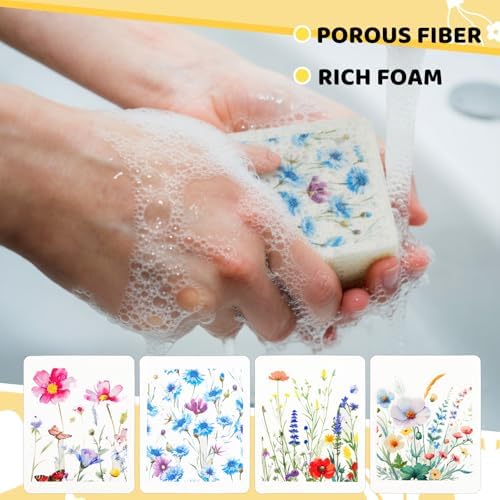 Chengu 12 Pcs Kitchen Dish Sponges - Image 5