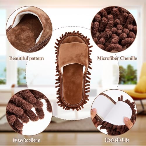 Jecery Microfiber Mop Slipper - Image 4