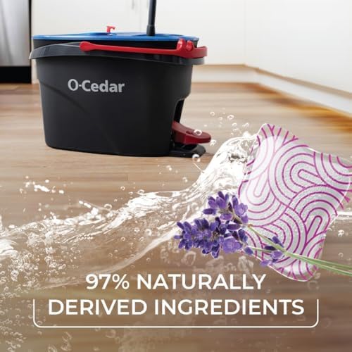 O-Cedar Quickwring Bucket & MF Cloth Mop + 1 Lavender PAC - Image 6