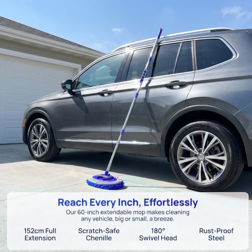 60" Car Wash Brush Kit - Image 4