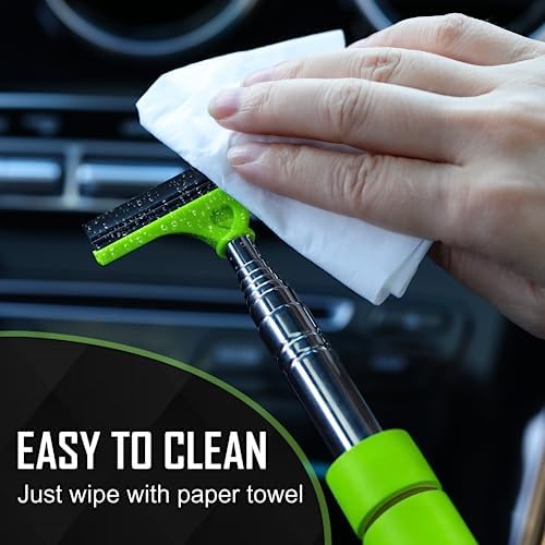 Side Mirror Squeegee, Retractable Car Rearview Mirror Wiper - Image 6
