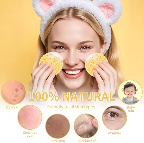 100-Count Compressed Facial Sponges - Image 5