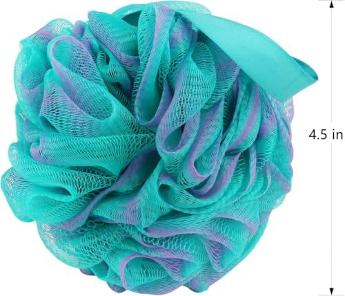 Fu Store Loofah Sponge Shower Loofahs 4 Colors Bath Sponges Body Scrubbers - Image 6