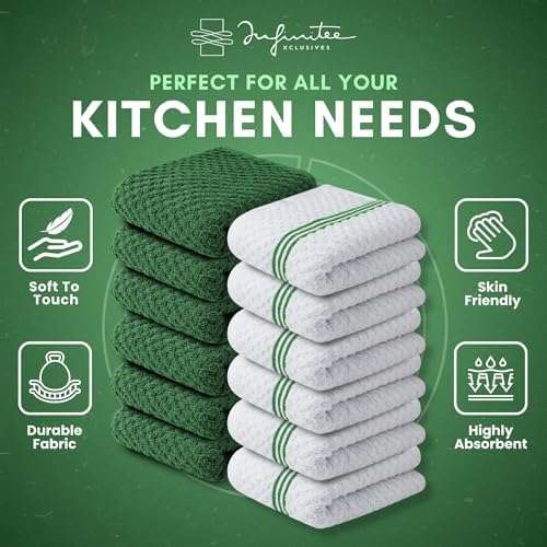 Infinitee Xclusives Kitchen Towels -12 Pack - Image 4