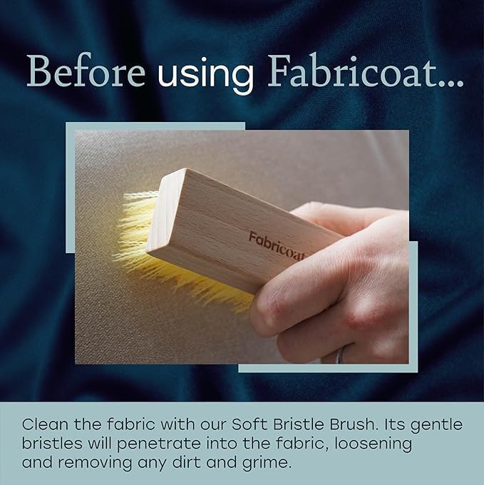 Fabricoat Brush Combo, Angled 60mm / 2.5in Paint Brush and Cleaning Brush - Image 4