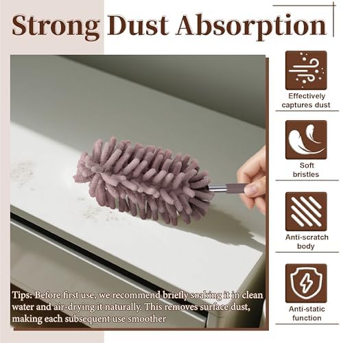 2 PCS Car Interior Duster with Extension Pole, Dusters - Image 5