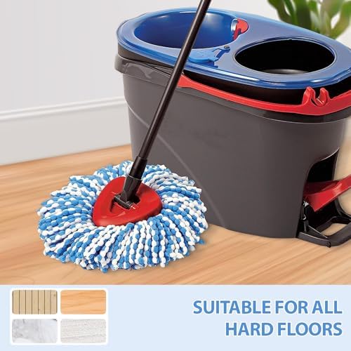 3 Heads + Base Spin Mop Replacement Head - Image 6