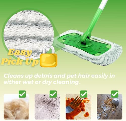4-Pack Heavy-Duty Scrub Mop Pads - Image 3