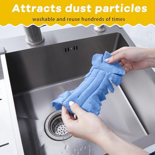 3 Pcs Reusable Duster Refills Washable Pads - Image 5