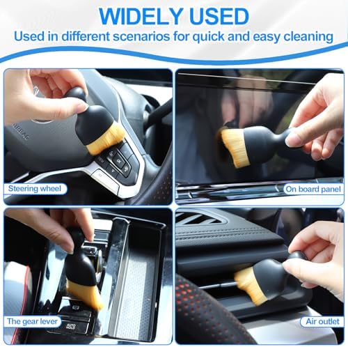 IPELY 6 Pack Car Cleaning Supplies – Car Duster Interior & Brush Interior & - Image 4