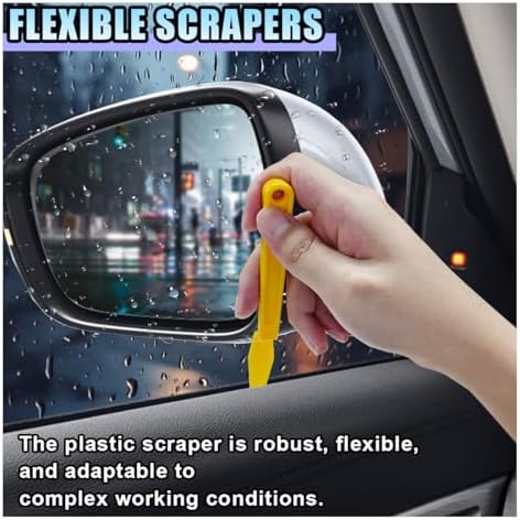 2PCS Car Window Tint Tools, Flexible Vinyl Wrap Squeegee - Image 3