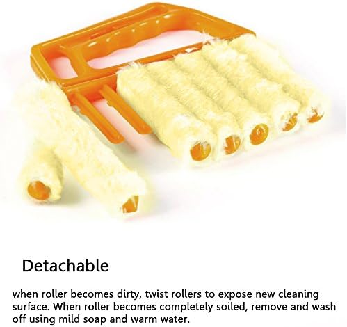 Blind Cleaner Brush, Blinds Dust Shutters, Mini Washable & Removable Window Air - Image 5