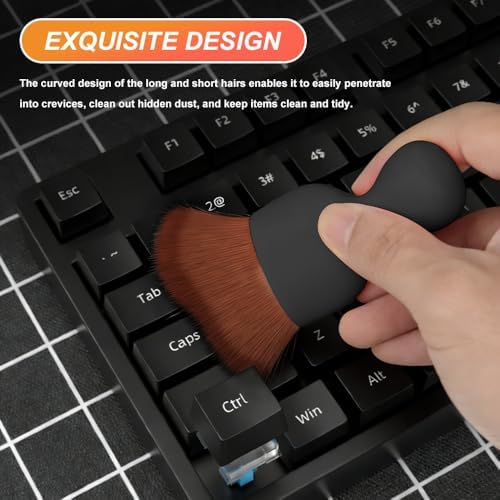Car Interior Detailing Brush, Soft Bristle Car Interior Cleaning Tool, Auto Air - Image 5