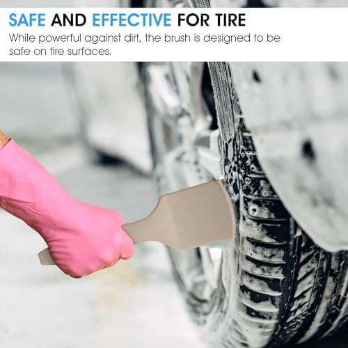 Nanoskin Tire Cleaning Brush Scrubs Sidewalls - Image 4