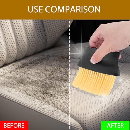 Auto Interior Dust Brush, Car Interior Brush, Car Cleaning Brushes Duster - Image 6