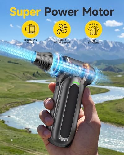 Compressed Air Duster, 000 RPM Electric Air Duster - Image 2
