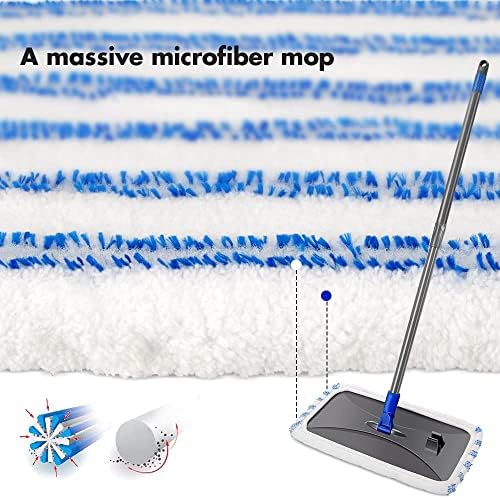 Masthome 3 Pack Large Microfiber Dust Mop Replacement Pads - Image 4