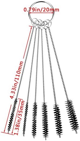 Frienda 32 Piece Carburetor Cleaning Kit Carburetor Cleaner Tool Brushes - Image 3