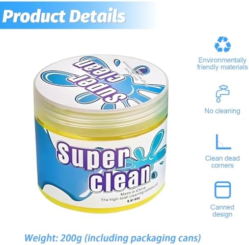 Moly Magnolia Car Cleaning Gel for Vents and Keyboards - Image 2