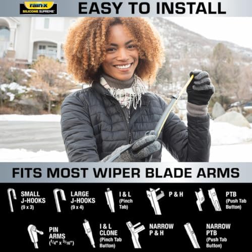 RainX Silicone Supreme Windshield Wiper Blade 18" - Image 6