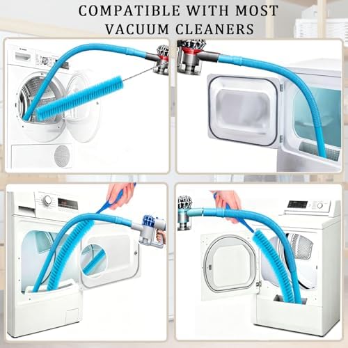 Dryer Vent Cleaner Kit with Flexible Vacuum Hose Attachments - Image 3