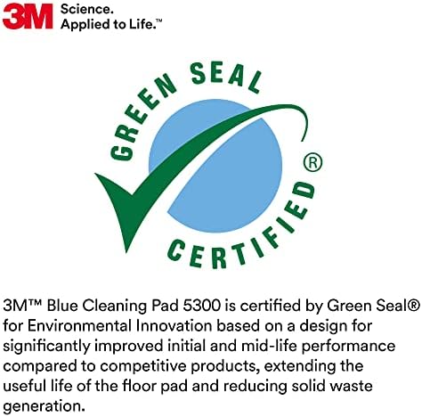 3M Blue Cleaner Pad 5300, 21 in - Image 2