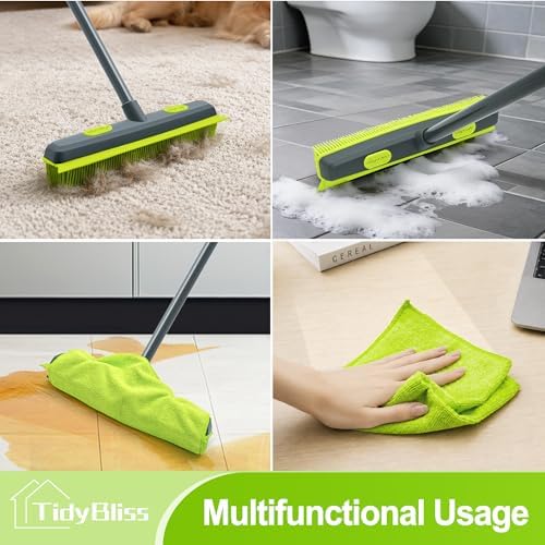 TidyBliss Pet Hair Removal Rubber Broom - Image 6