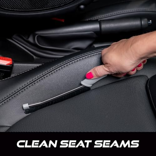 VIKING Car Detailing Brush for Interior Cleaning, 4 Pack - Image 2