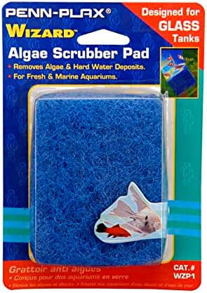 Penn-Plax WZP1 Wizard Grime Scrubber Pad – by Penn-Plax
