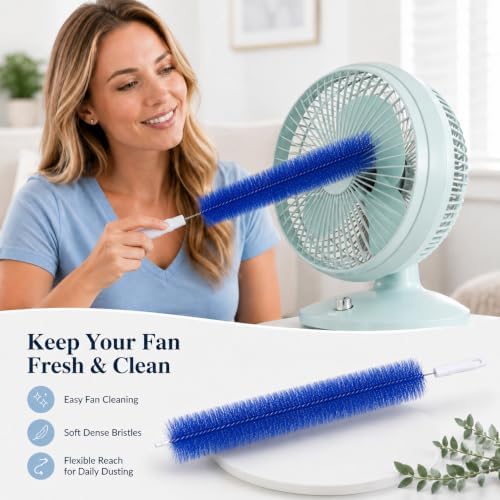 Fan Cleaning Brush, Bendable Washable Fan Duster - Image 7