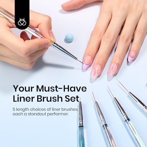 Beetles Nail Art Pens Brushes - Image 2